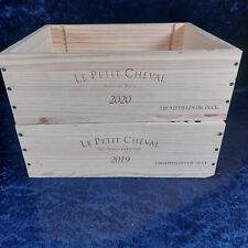 Weinkisten 2 Stck. "Le Petit Cheval" 3er zur Deko oder Aufbewahrung   # 131