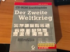 CD Rom Enzyklopadie der Zweite Weltkrieg 550 min Vidiosequenzen 10 CD´s