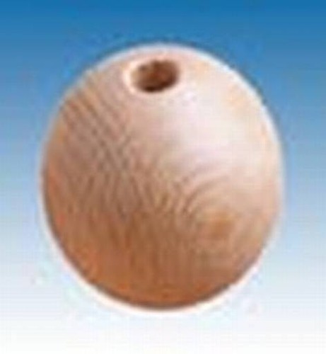 Perle holz 40mm - holz, buche