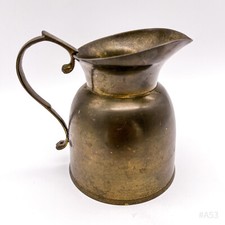 Antique Brass Jug with Handle
