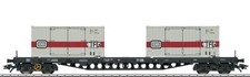 Märklin H0 47048 Tragwagen Sgs 693, mit zwei Container, DB, EP IV NEU + OVP