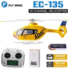 FlyWing EC135 ADAC RC Hubschrauber 10CH 6-Achsen-Gyro M10 GPS ACE Flugsteuerung