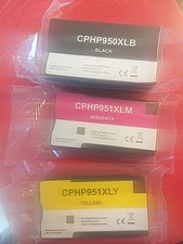 Toner Kartuschen Cartridge Partner Für HP 951 Schwarz, Gelb,Magenta Neu
