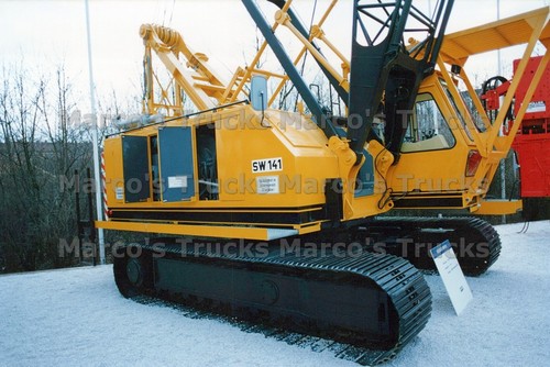 Lkw foto kranwagen - kranwagen, sw