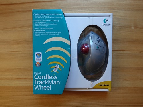 Logitech cordless trackman - cordless,
