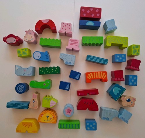 Haba holzbausteine farbig - haba,