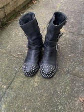 Miu Miu Stiefel Schwarz Mit