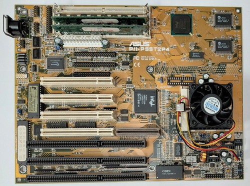 Asus p55t2p4 sockel 7 - asus, isa