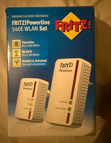 Fritz powerline 540e wlan set - fritz!,