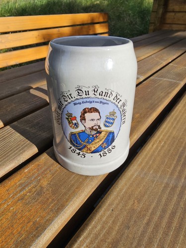 Steinzeug bierkrug ltr - bierkrug,