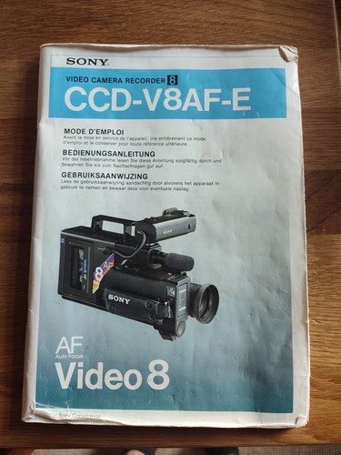 Sony 8mm video camcorder - 8mm,