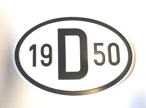 Schild mit jahreszahl 1950 - mit,