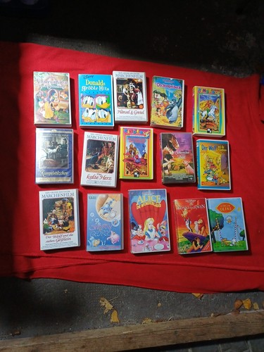 Konvolut vhs kinderfilme - konvolut,