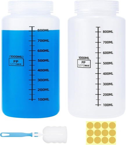 2pcs 1000 weithalsflasche - 2pcs, 1000 ml