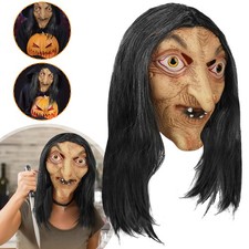 Halloween Gruselige Hexenmaske