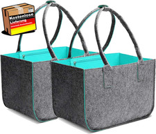 Falthafte Filztasche mit