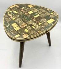 Beistelltischchen…Blumenhocker…Original 50er Jahre…Mosaikoptik…Rockabilly