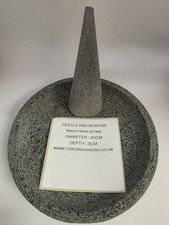 Stößel & Mörser Abmessung