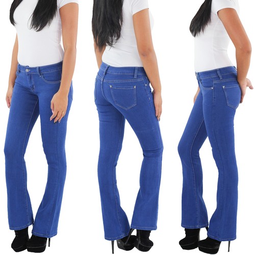 Damen schlaghose hüftjeans - schlaghose,