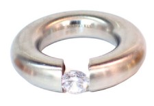 Damenring Edelstahlring