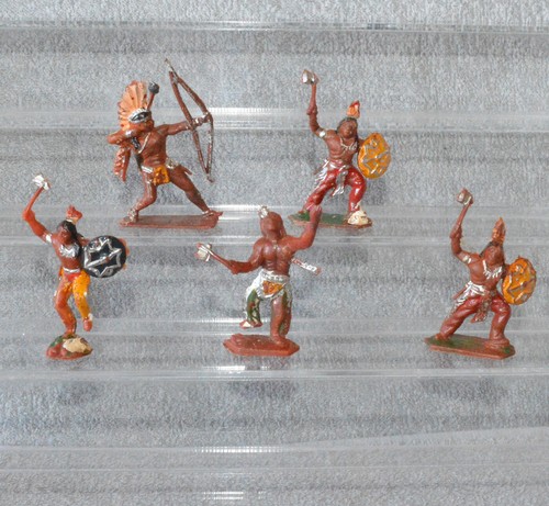 Alte kunststoff indianer - 5,