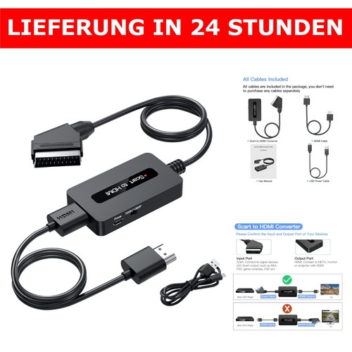 Scart auf hdmi konverter - hdmi,