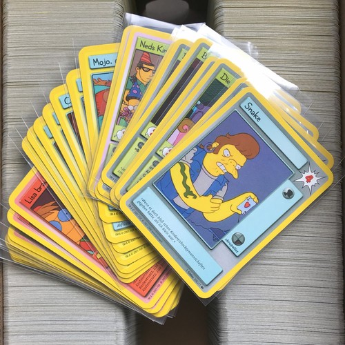 Simpsons sammelkartenspiel - simpsons,