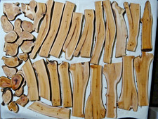 Eibe Holz Set. Brett Eibenholz