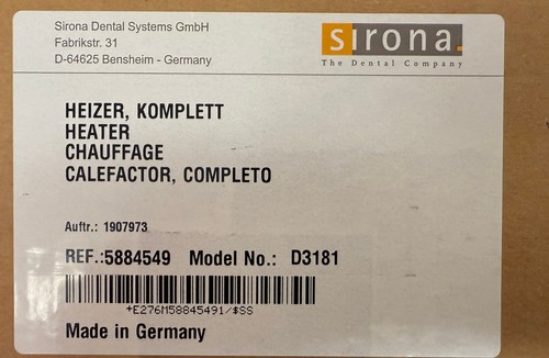 Sirona heizer komplett - sirona, heizer,