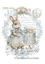 BÜGELBILD-Vintage-Shabby-Nostalgie-Ostern-Hase-3532