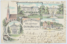 Ansichtskarte 100 Jahre Jubiläumskarte Ostrometzko 1904 Westpreußen Postkarte