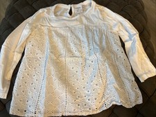 Zara Mädchen Longshirt weiß