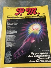 P.M. Peter Moosleitners interessantes Magazin - sehr gut erhalten- 1981-1986