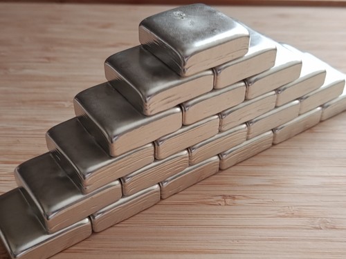 100g zinn metallguss - zinn, barren