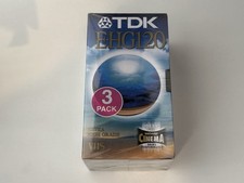 3 pack TDK E-HG120