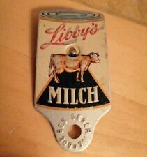 Libby's Milch, alter Dosenöffner Dosenstecher mit Dorn, Kondensmilch, 50er Jahre