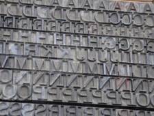 ANTIQUA 48p Bleischrift Bleisatz Buchdruck Handsatz Bleiletter Druck Druckerei