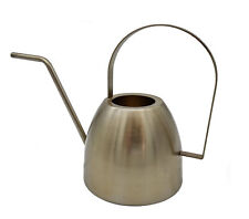 Metall Blumen Gießkanne gold - 1,5 L - Zimmer Büro Pflanze Wasser Kanne messing