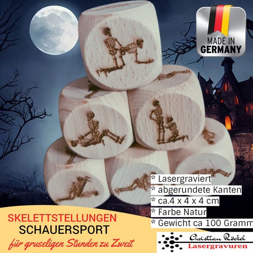 Skelett lust würfel - 💀,