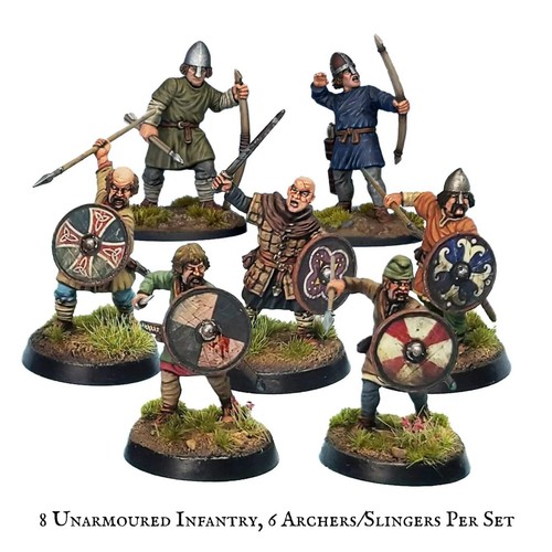 Saxon warband victrix 28mm - warband,