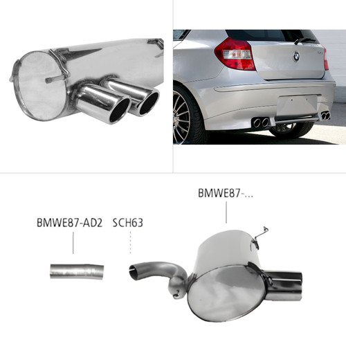 Bastuck sportauspuff bmw - sportauspuff,