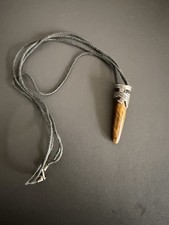 Tigerauge Zahn Anhänger –