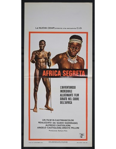 Locandina africa segreta - locandina,