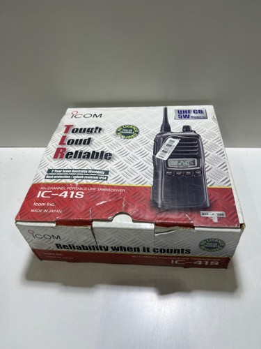 Icom 41s uhf transceiver - ic-41s, cb