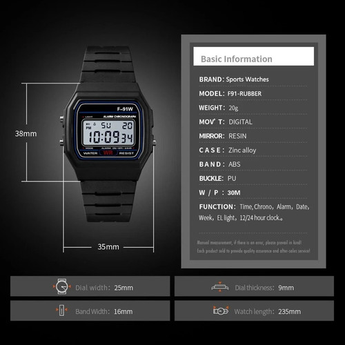 Sport digital uhr - uhr, led