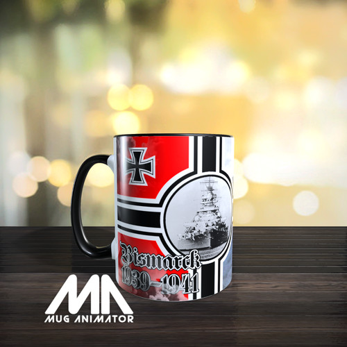 Schlachtschiff bismarck tasse - schlachtschiff,