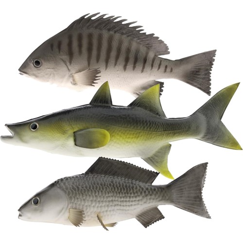 Kunststoff fisch deko - kunststoff,