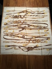 Seidentuch beige 85x85