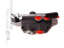 Handsteuerventil 1-heblig 50 L/Min=>doppeltwirkend | zusätzliche Schwimmstellung