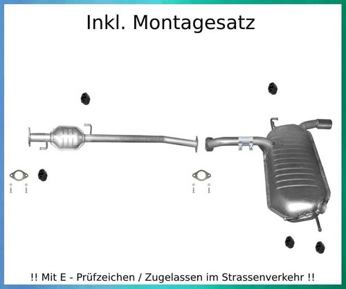 Auspuffanlage kia sportage 0 - auspuffanlage, 2.0